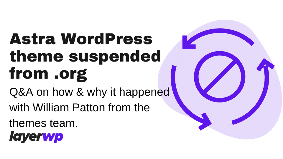 Astra WordPress Theme In The Bad Books