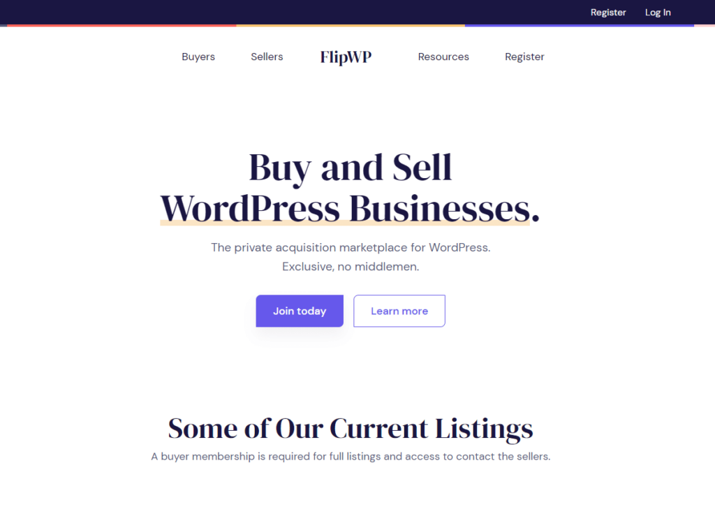 FlipWP Launches A WordPress Acquisitions Platform