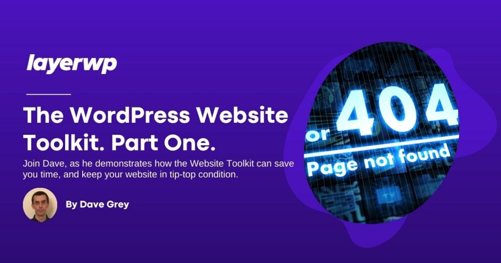 The WordPress Website Toolkit Part One