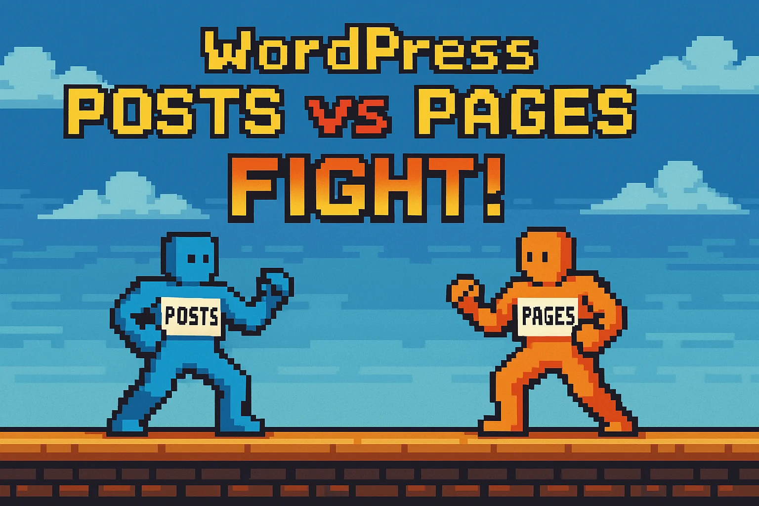 WordPress Posts v pages