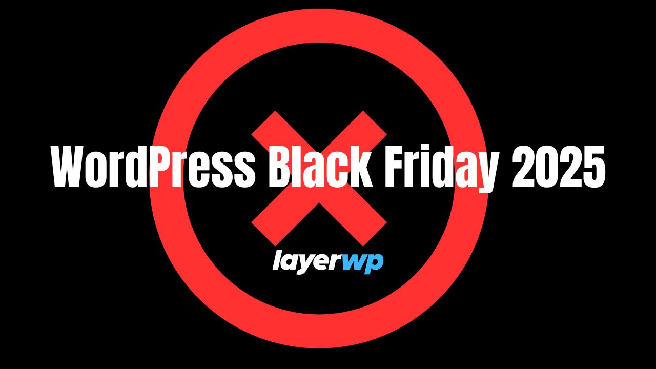 WordPress Black Friday 2025